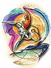 2011 Ballet Dancers painting